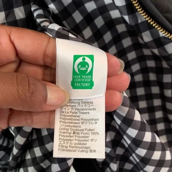 J.Crew Chic Signature Black Puffer Vest Fall Staple Sz L Gold Zipper EUC - Picture 5 of 11